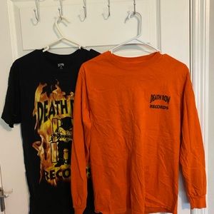 Set of 2 - Death Row Records tshirts - pacsun